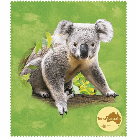 Brillenputztuch Koala